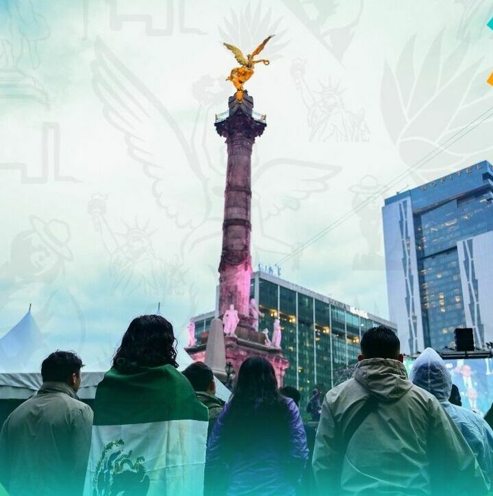 Aficionados de la Selección Mexicana tendrán una  última cita en el Ángel de la Independencia | Foto: Imago7
