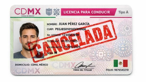 Autoridades cancelan licencias de conducir permanente por esta razón | Foto: IA