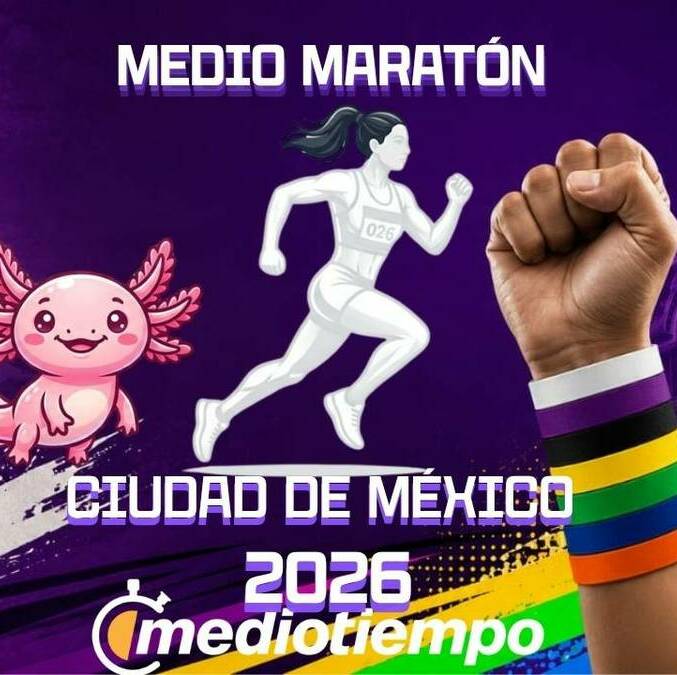 Bloques por color de Brazalete Medio Maratón 2026 (FOTO: Especial)