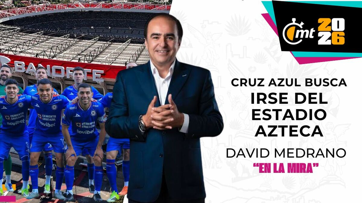 Cruz Azul busca irse del Estadio Azteca