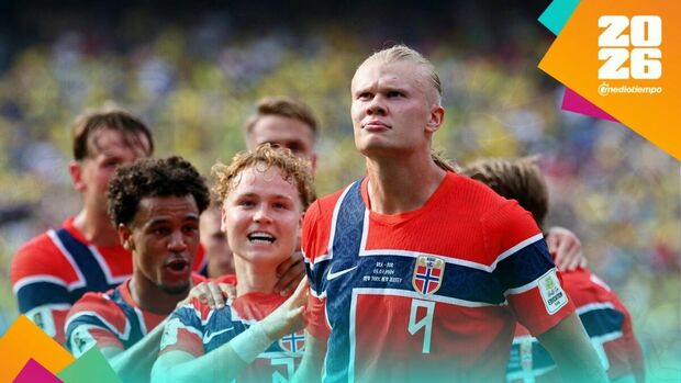 Erling Haaland eliminó a Brasil (Reuters)