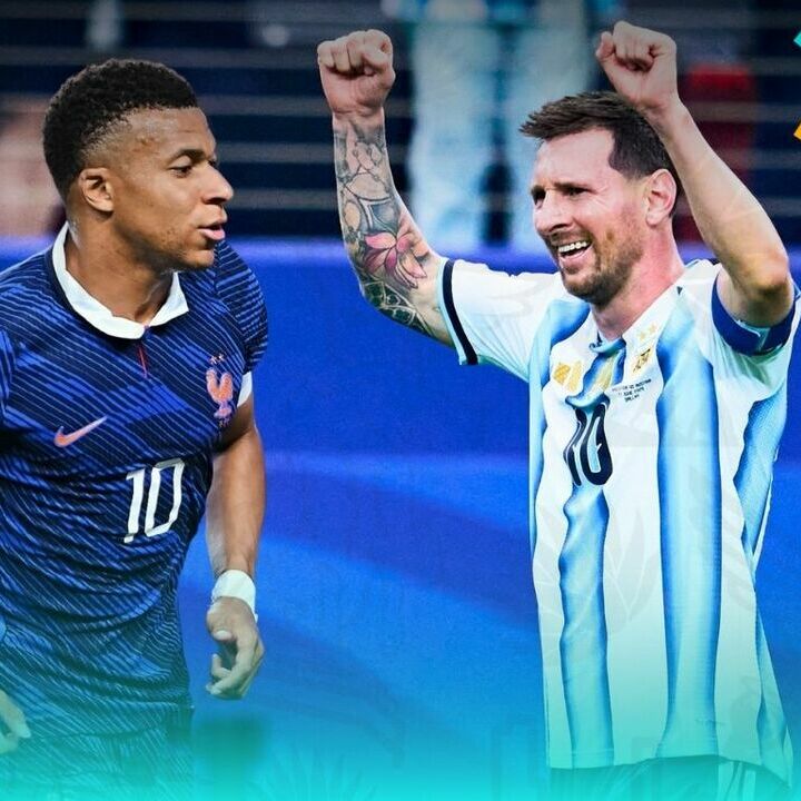 Mbappé le pisa los talones a Messi. (Foto: Mexsport)