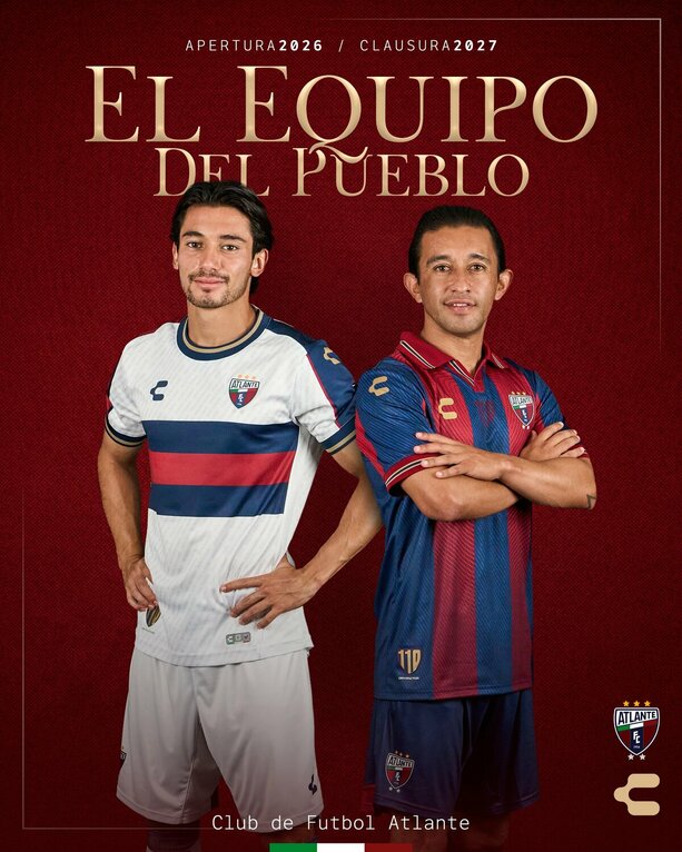 Nuevas playeras del Atlante (@Atlante)