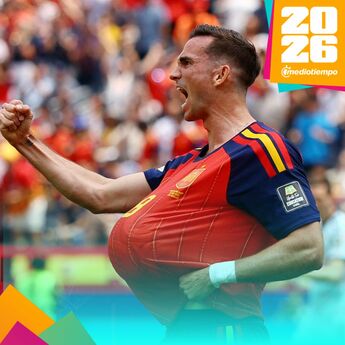 Fabián Ruiz abrió el marcador ante Bélgica al 30' de acción. (Foto: Reuters)