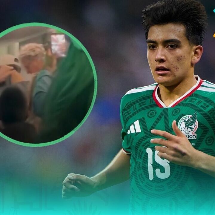 Gilberto Mora fue ovacionado en el avión. (Foto: Mexsport/ captura)