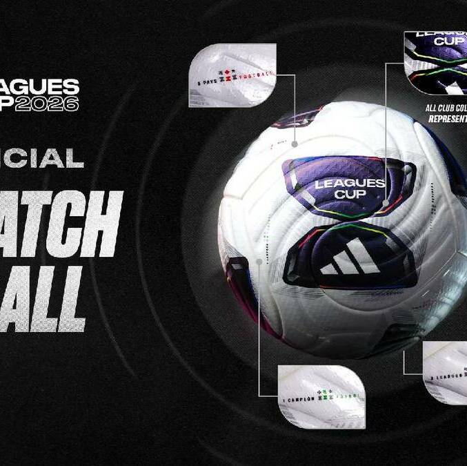 La Leagues Cup presenta el balón para la edición 2026 / X: Leagues Cup