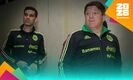 Piojo Herrera le desea lo mejor a Rafael Márquez. (Foto: Mexsport)