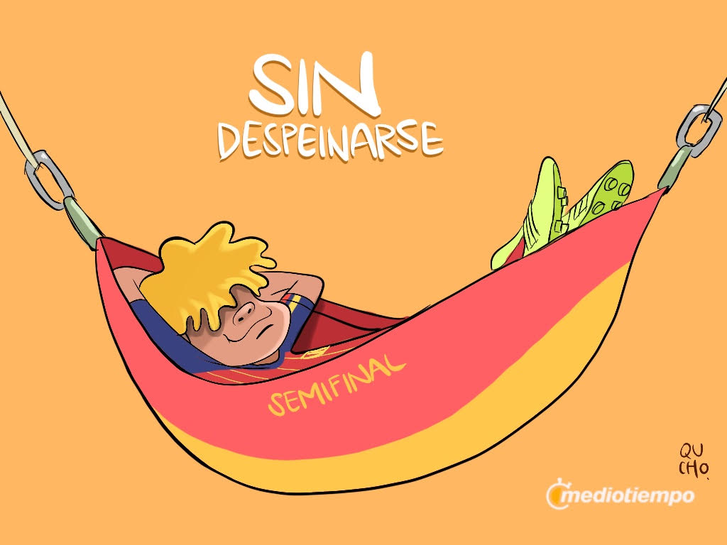 Sin despeinarse