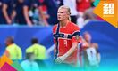 Erling Haaland no pudo evitar la eliminación de Noruega ante Inglaterra (Fotografía: Mexsport)