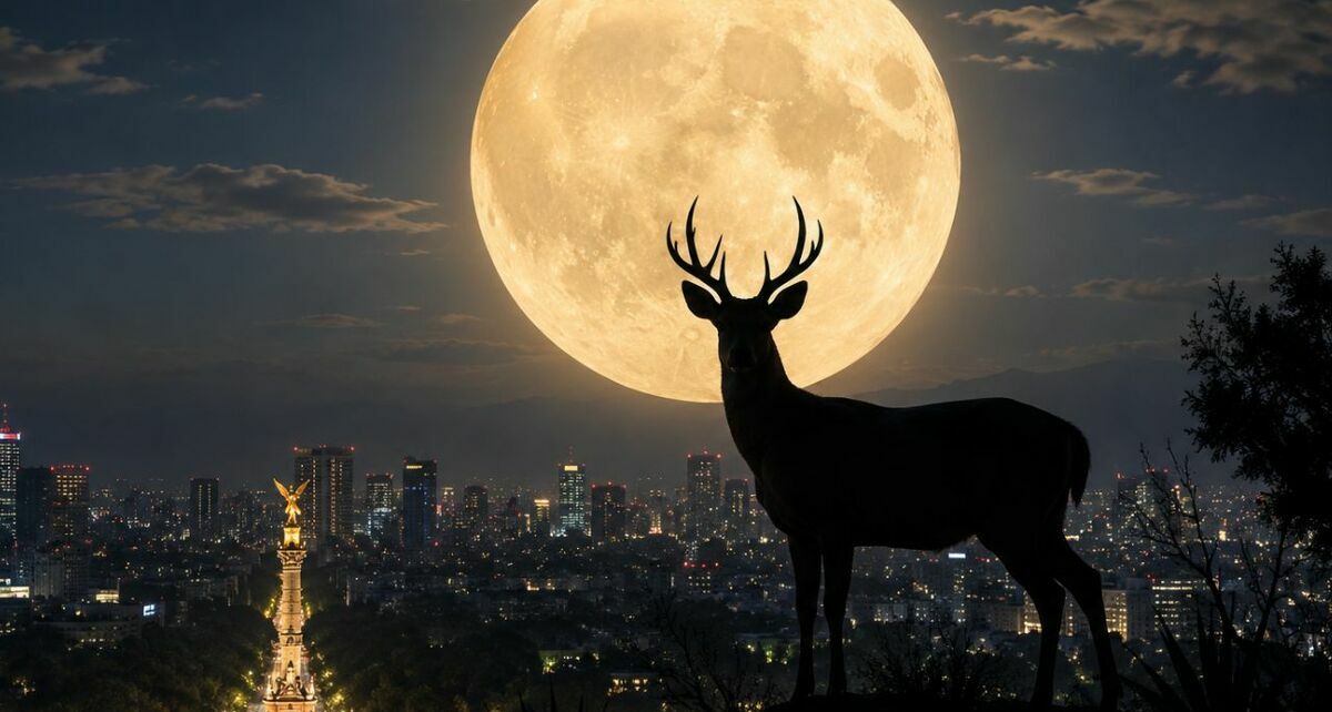 Conoce cuándo se podrá ver la Luna de Ciervo en México este 2026: horario y detalles. (ChatGPT).