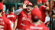 Julián Ornelas bateó de 4-4; se quedó a un triple del ciclo. (Foto: Diablos Rojos del México)