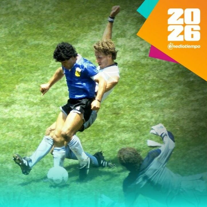 Maradona en el partido de Argentina ante Inglaterra en el Mundial de 1986. (Foto: Reuters)