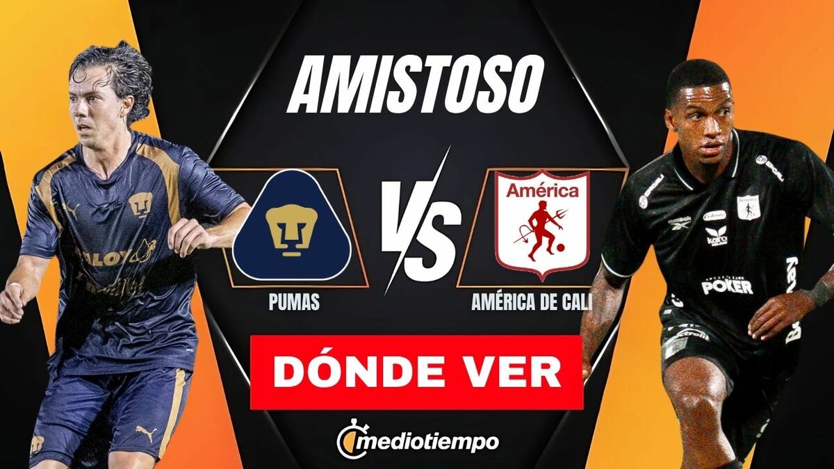 Pumas vs. América de Cali: horario y canal de partido amistoso 2026. (Foto: Especial).