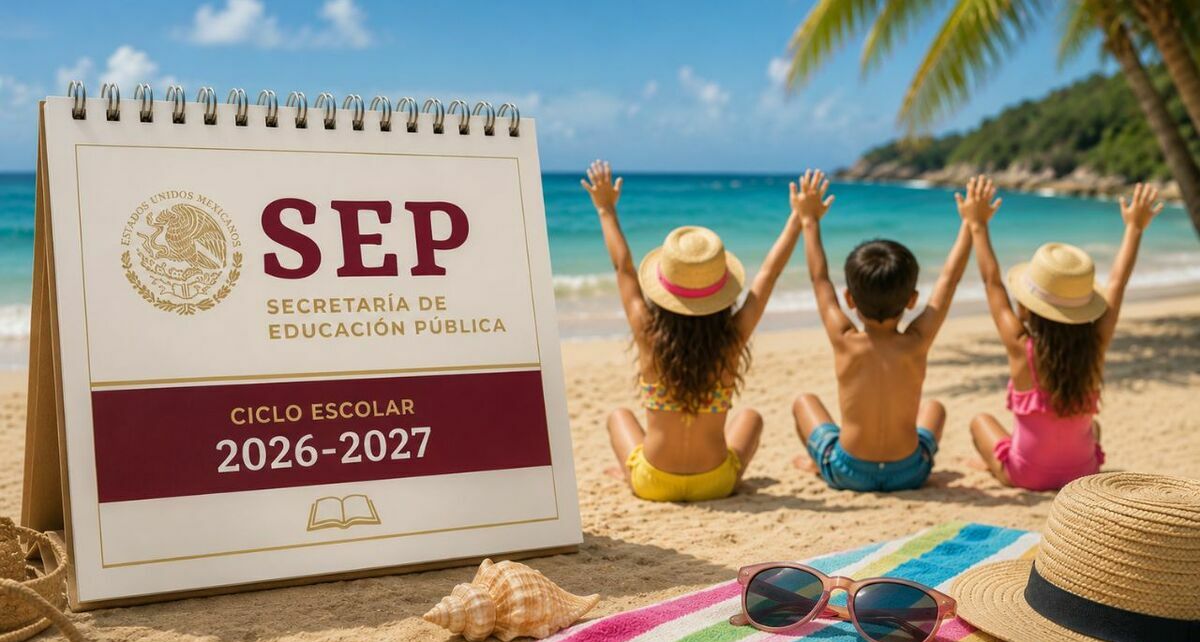 SEP presenta propuesta del calendario 2026-2027: así quedarían las vacaciones de verano. (ChatGPT).