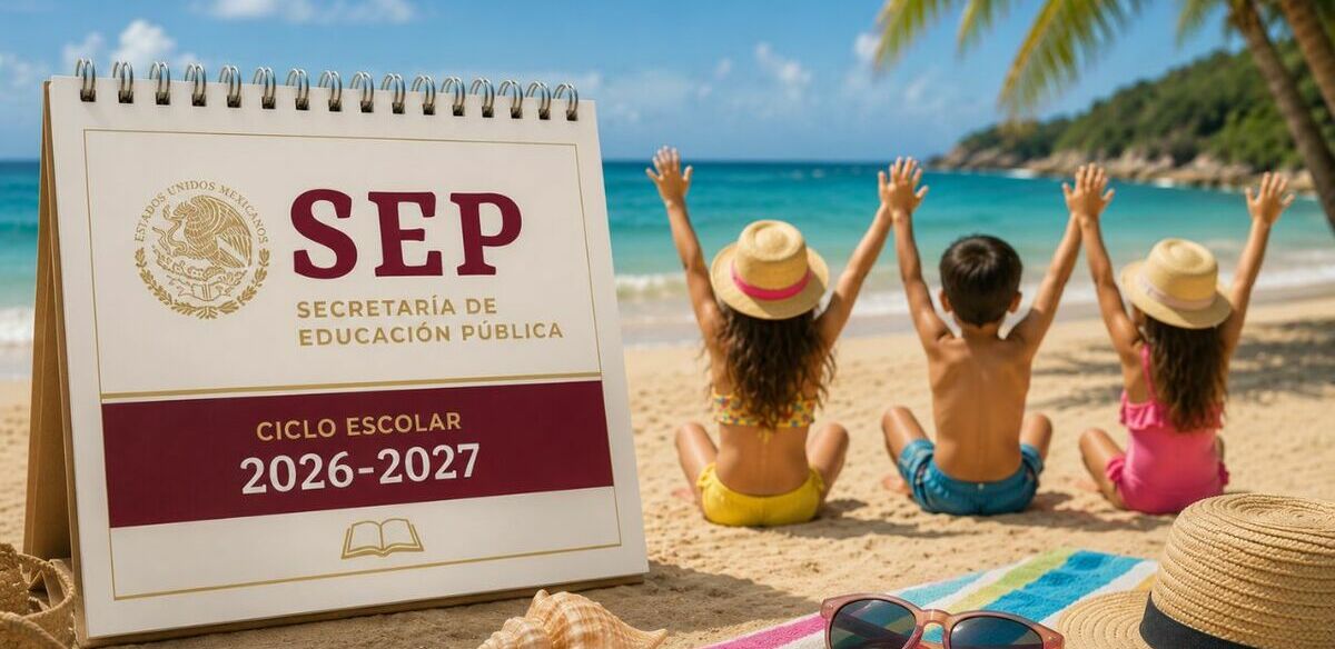 SEP presenta propuesta del calendario 2026-2027: así quedarían las vacaciones de verano. (ChatGPT).