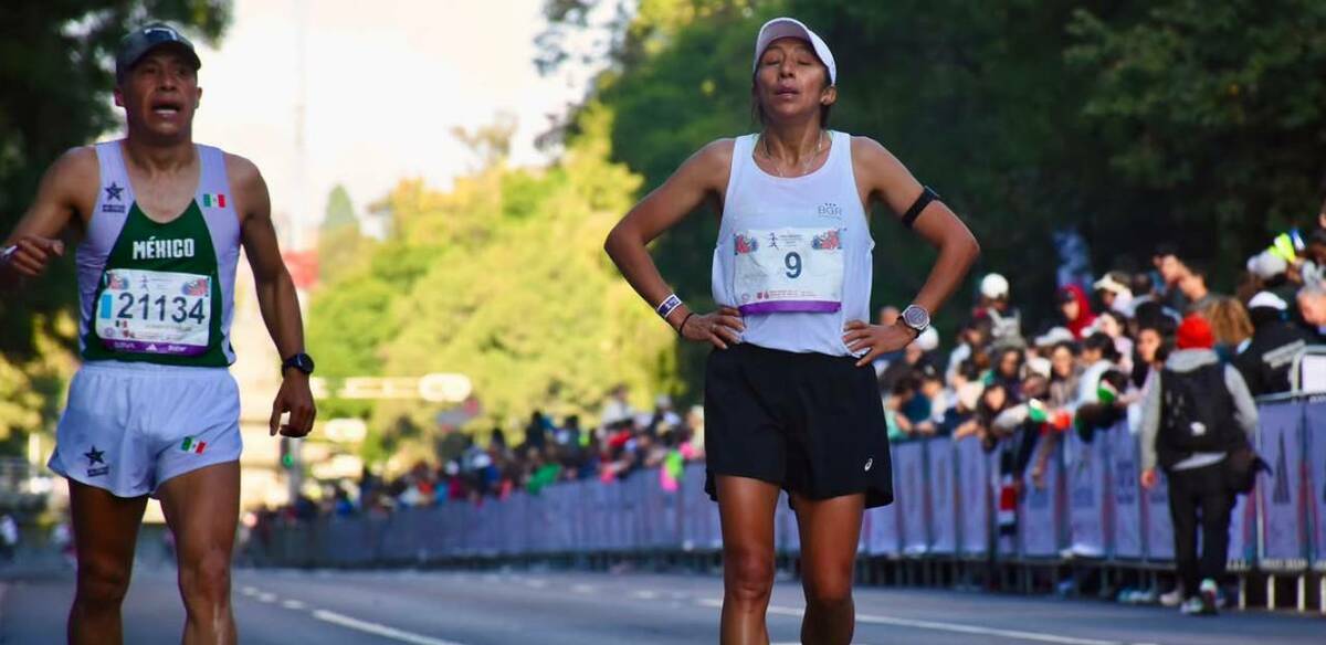 Silvia Ortiz Morocho tuvo una gran participación en el Medio Maratón (Instagram @21k_cdmx)