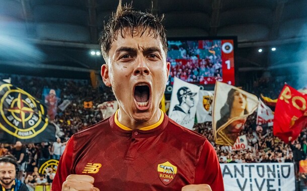 Dybala es el héroe de La loba | @OfficialASRoma