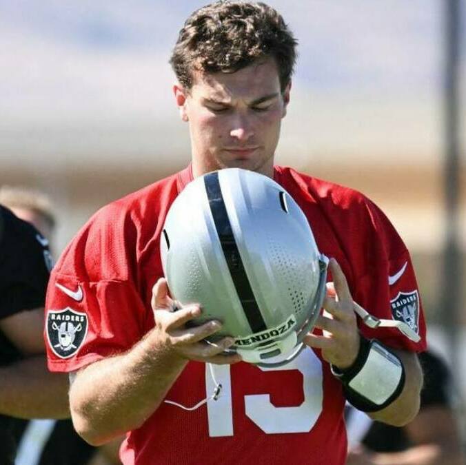 Fernando Mendoza comanda la esperanza de la afición de los Raiders (Reuters)