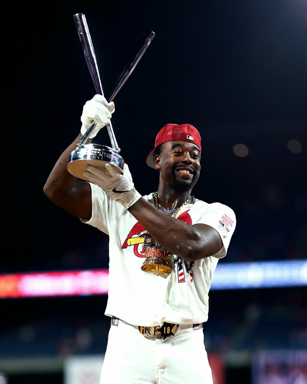 Jordan Walker celebra su título en el Home Run Derby 2026 | Foto: St. Louis Cardinals