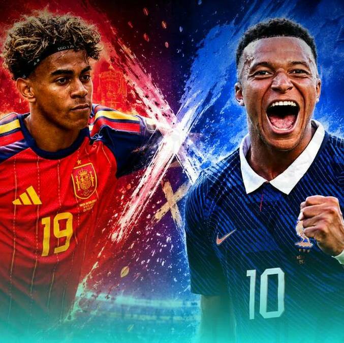 Lamine Yamal domina los duelos ante Kylian Mbappé / Mexsport-ChatGPT