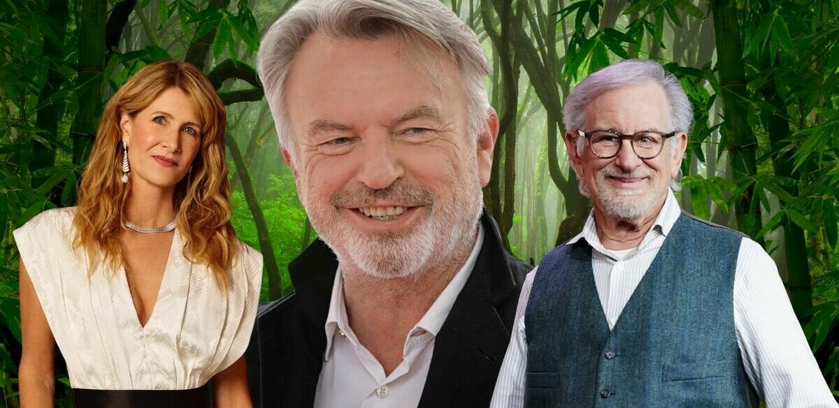 Laura Dern y Steven Spielberg se despiden de su compañero Sam Neill | Foto: EFE e Instagram de Laura Dern
