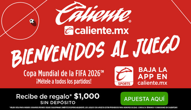 Participa en el máximo torneo de futbol con Caliente