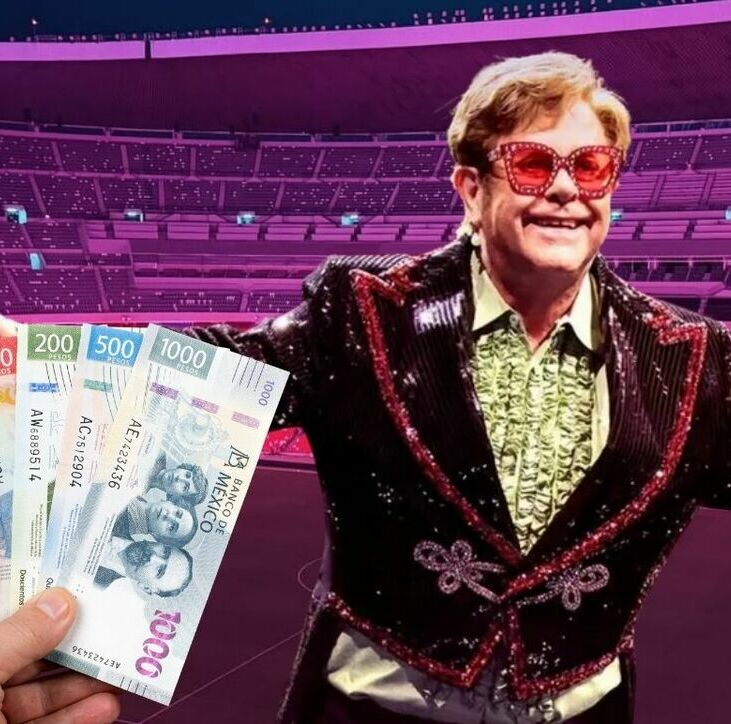 ¿Cuánto cuestan los boletos para ver a Elton John en Ciudad de México? | Foto: Elton John