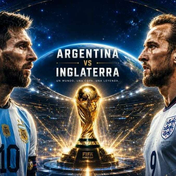Inglaterra vs Argentina: La IA nos dice quién llegará a la final.            Foto: Chat GPT