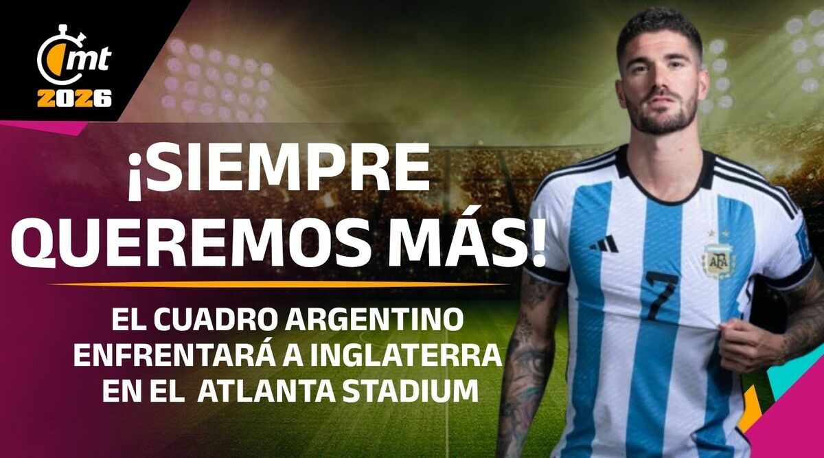 Rodrigo de Paul y la ambición de Argentina
