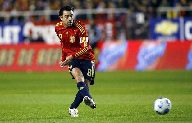 Xavi Hernández fue una de las grandes figuras de España en el 2010 (Fotografía: Mexsport)