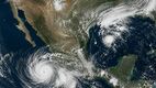La combinación de Elida, el monzón mexicano y otros sistemas favorecerá lluvias en gran parte del país. Foto: ChatGPT