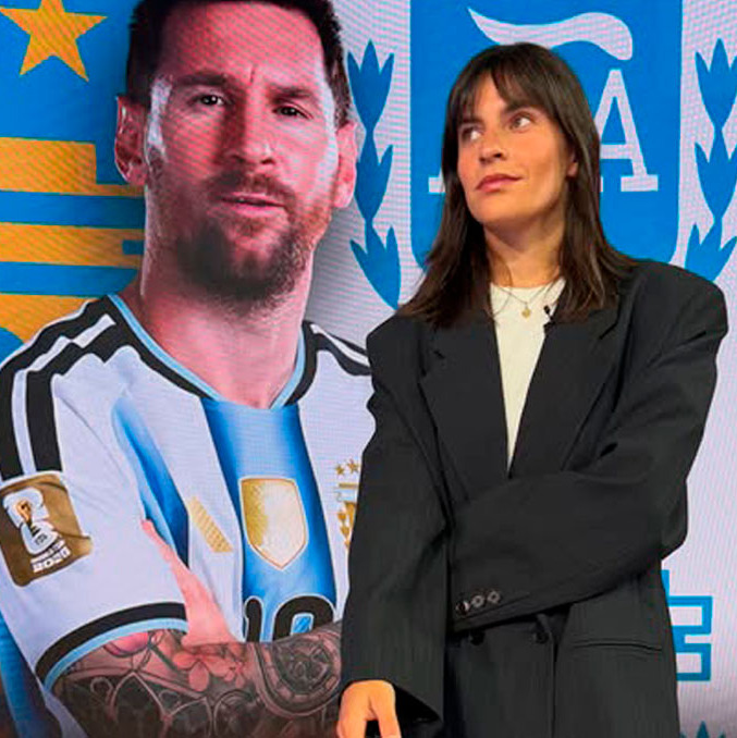 Lola del Carril defendió los éxitos de la Albiceleste. (Foto: Instagram @lolaadelcarril)