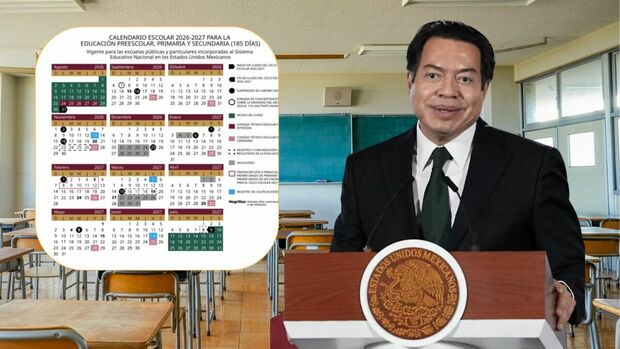 Mario Delgado, titular de la SEP, brindó detalles sobre el inicio del ciclo escolar 2026-2027. (Especial y @mariodelgado | X).  @