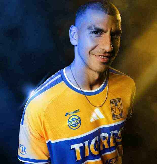 Nahuel Guzmán vistiendo la nueva playera de Tigres. (Foto: adidas/ Tigres)