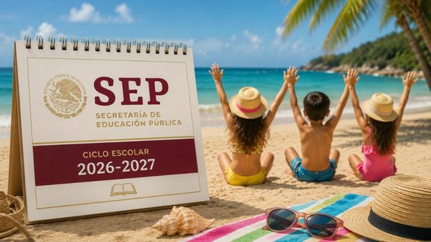 SEP presenta propuesta del calendario 2026-2027: así quedarían las vacaciones de verano. (ChatGPT).