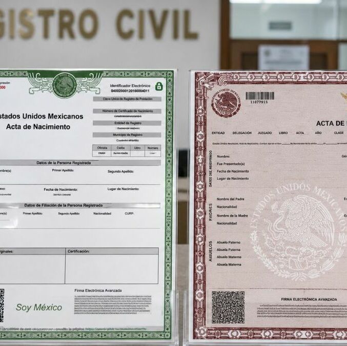 ¿Tienes el acta verde o la roja? Esto cambia entre ambos formatos oficiales. (ChatGPT).