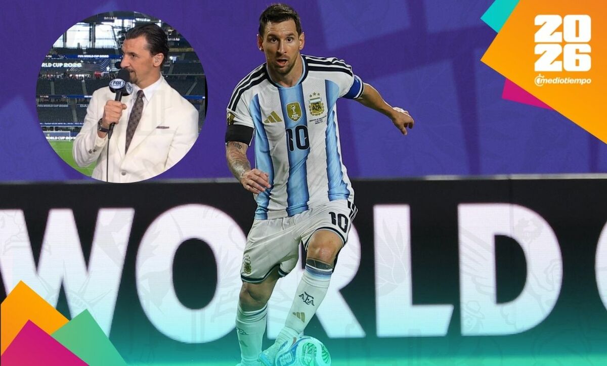 Zlatan Ibrahimović advirtió a la Selección de Inglaterra sobre la pierna izquierda de Messi | Foto: EFE, Captura