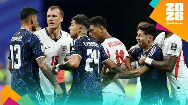 Bellingham acabó calientito tras la eliminación de Inglaterra. (Foto: Reuters)
