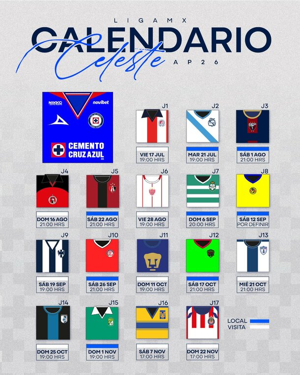 Calendario CRZ