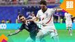 Declan Rice pudo irse expulsado, pero Messi no reclamó. (Foto: Reuters)