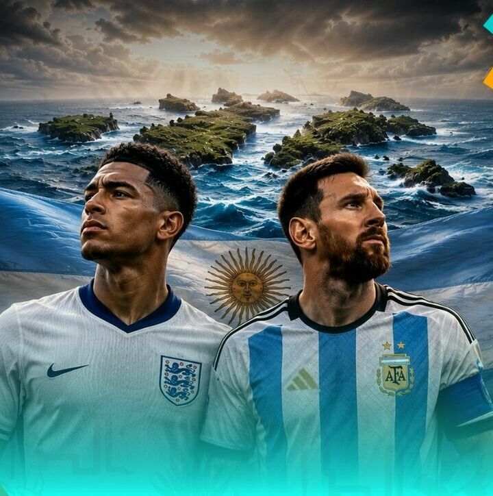 Inglaterra y Argentina se enfrentan en el Mundial 2026. (Foto: ChatGPT)