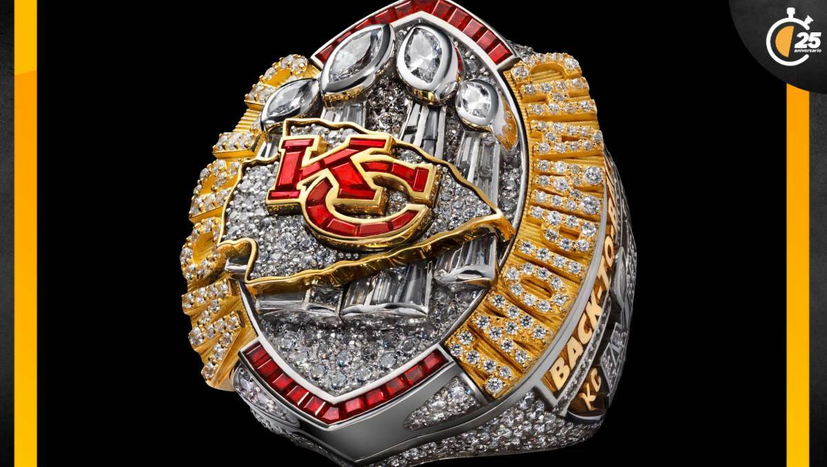 Los Kansas City Chiefs son el último equipo en haber disfrutado de un anillo de Super Bowl (Captura de X NFL).