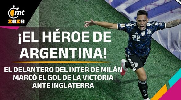 Lautaro Martínez, el héroe de Argentina