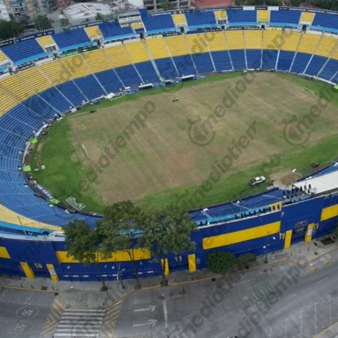 Así luce el Estadio Ciudad de los Deportes a un día de iniciar el Apertura 2026 (Fotografía: Elesban Chávez)