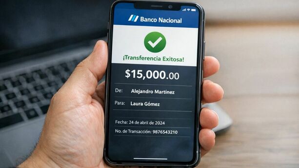 SAT: cuánto dinero puedes recibir en una transferencia bancaria para no declarar impuestos. Foto: Sora IA