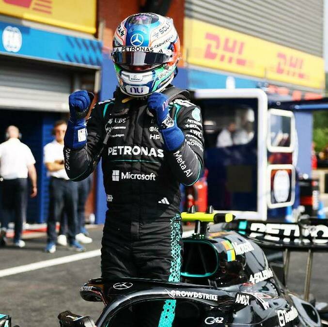 Antonelli logra la Pole Position en Spa-Francorchamps / Reuters
