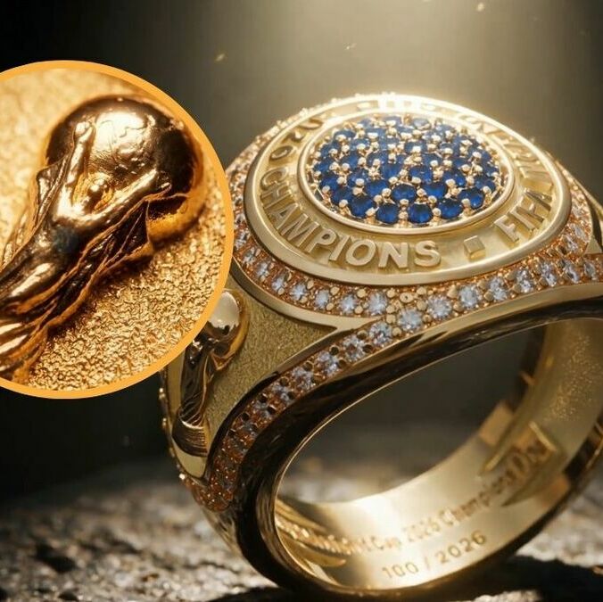 Se confeccionarán 2026 anillos de campeón del mundo para el Mundial 2026. (FIFA)