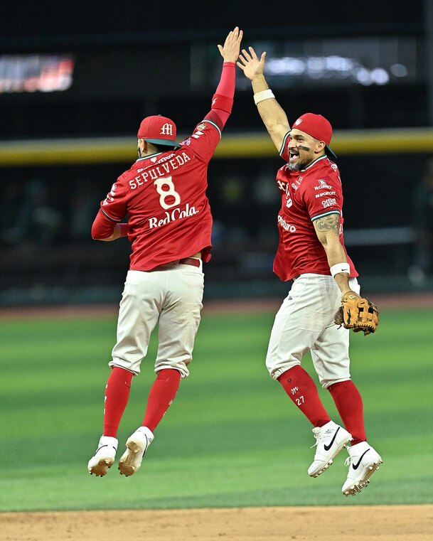Diablos llegó a 12 juegos ganados al hilo en la Liga Mexicana de Beisbol 2026 | Foto: Diablos Rojos del México