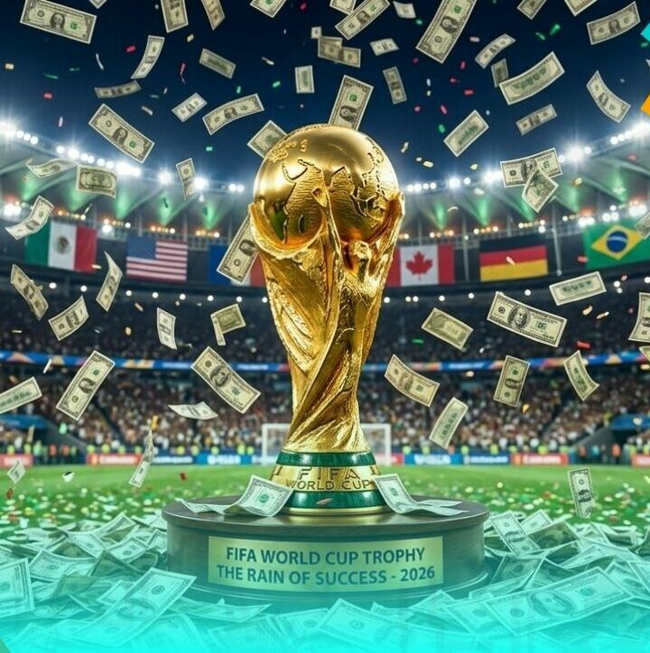 La FIFA reveló los millonarios premios que se llevarán los primeros lugar del Mundial 2026. (Gemini AI)