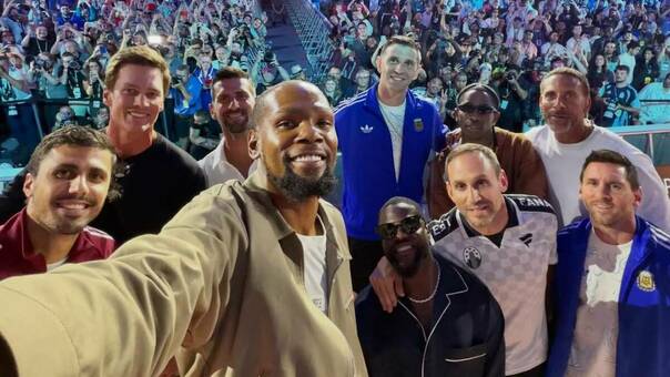 Más de una leyenda se unió para una foto icónica (@tombrady)